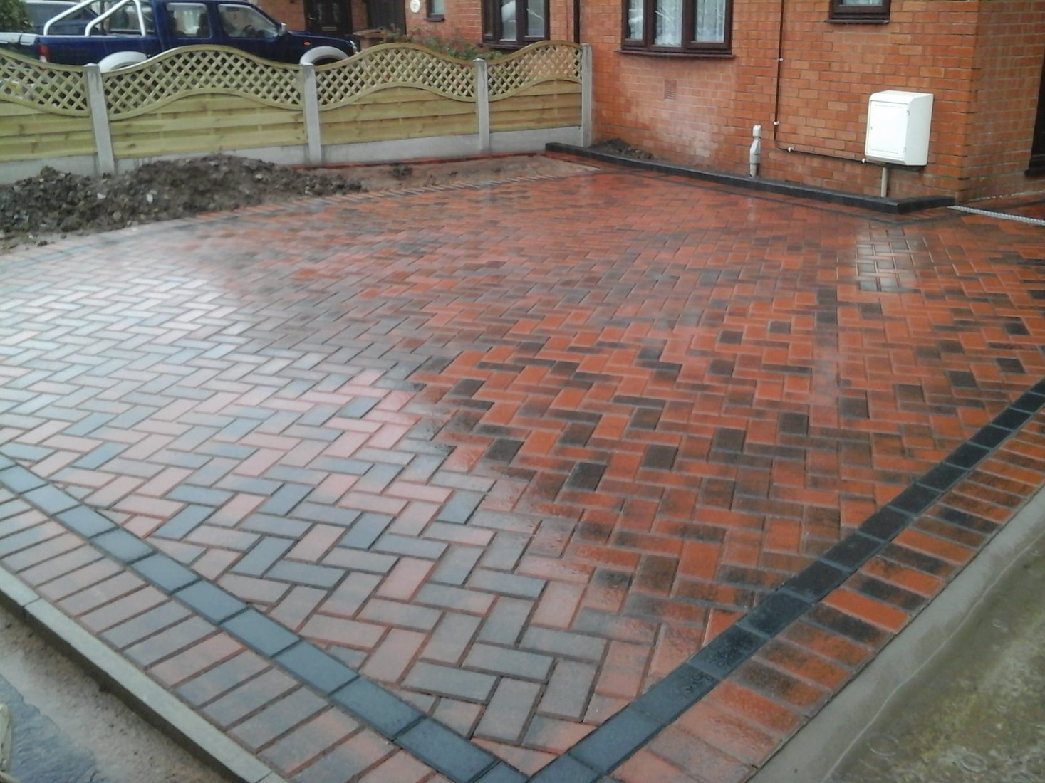Block Paved Driveway Gloucestershire