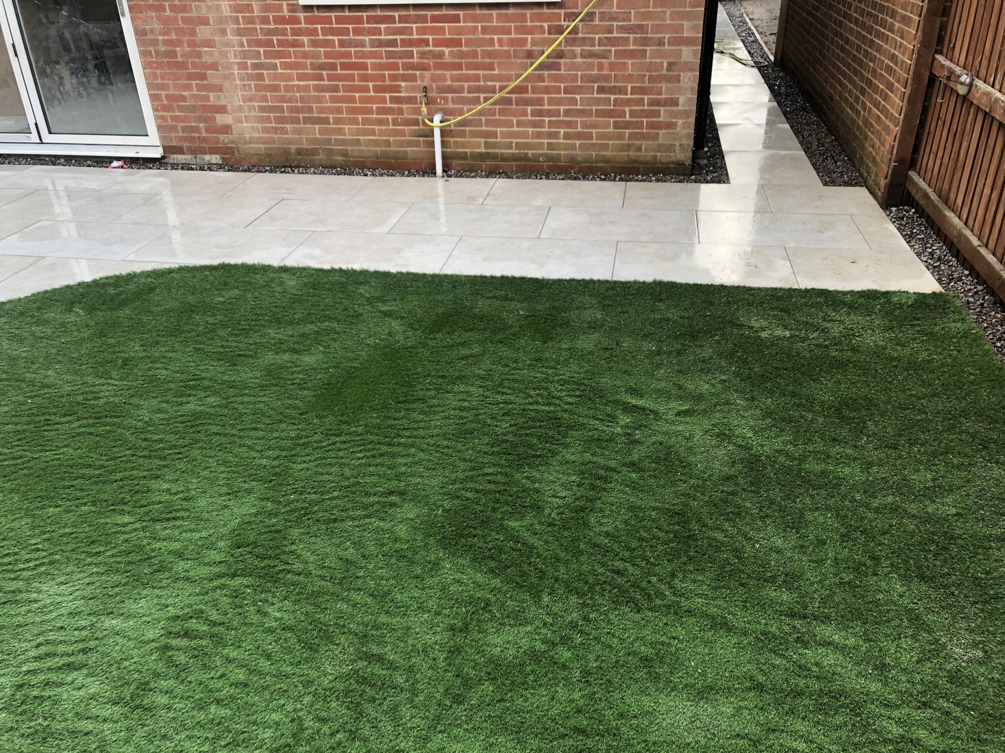 Porcelain Patios project by Stonecrest Paving and Landscaping