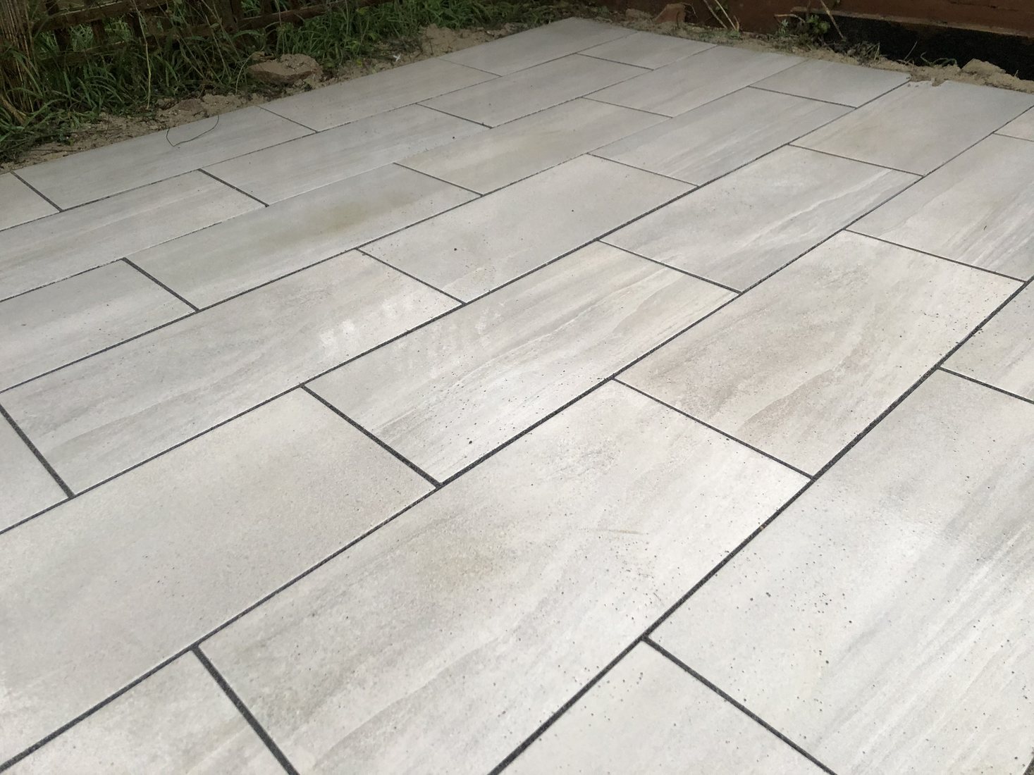Porcelain Patios project by Stonecrest Paving and Landscaping