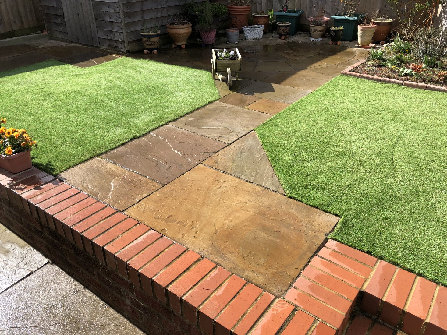 Sandstone Patios project by Stonecrest Paving and Landscaping