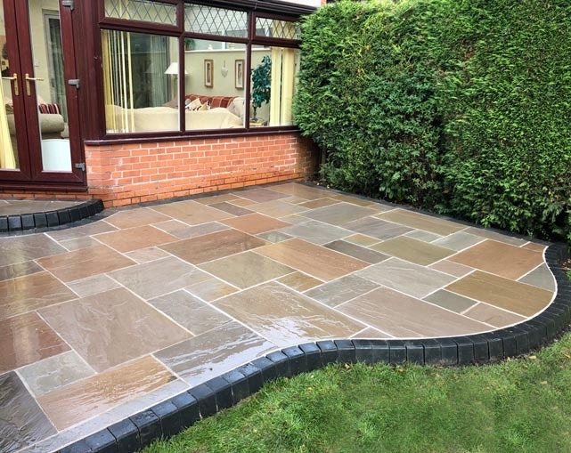 Sandstone Patios project by Stonecrest Paving and Landscaping