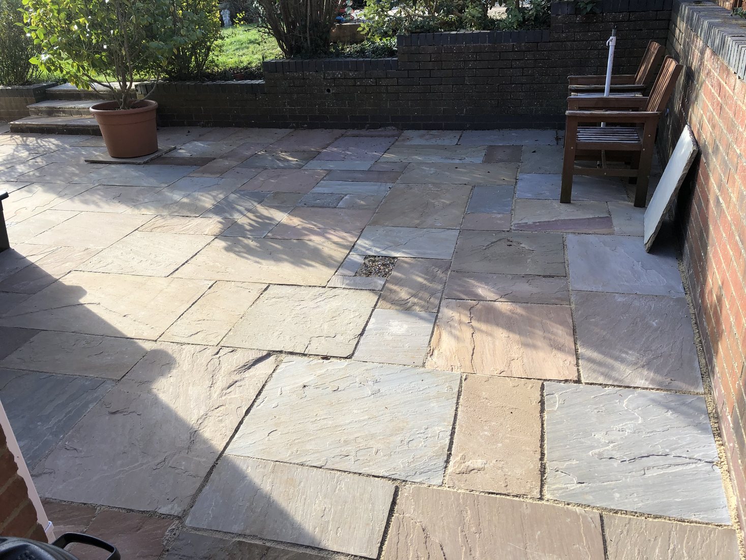 Sandstone Patios project by Stonecrest Paving and Landscaping