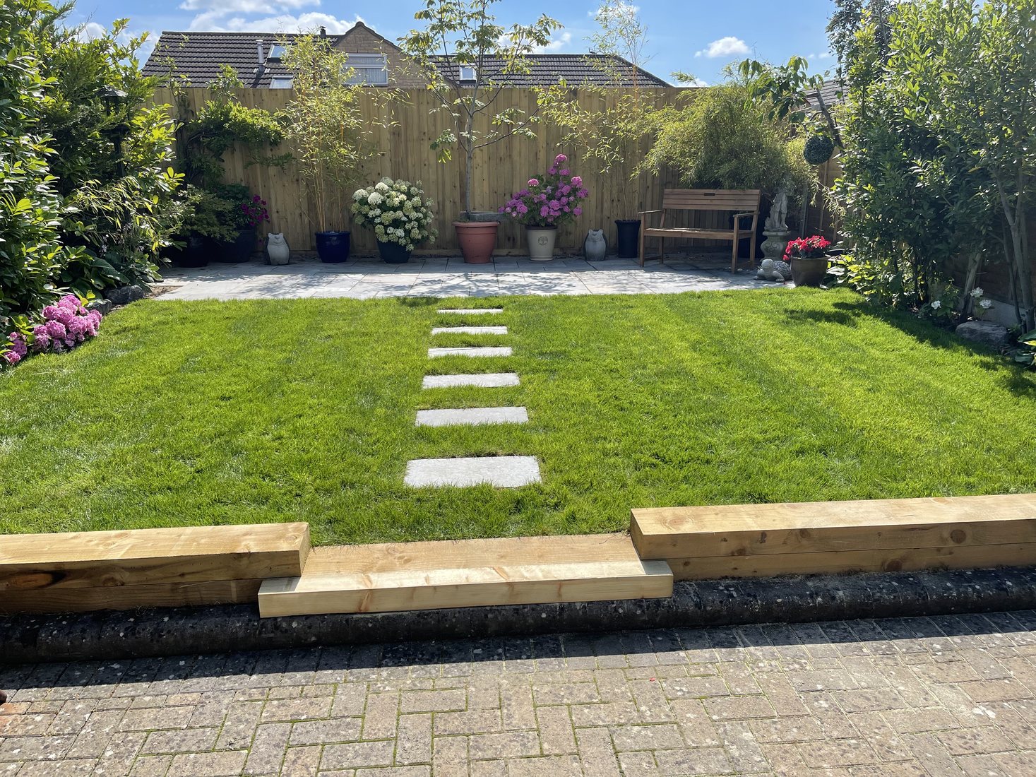 Sandstone Patios project by Stonecrest Paving and Landscaping