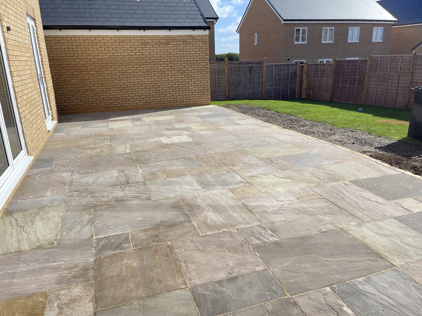 Sandstone Patios project by Stonecrest Paving and Landscaping