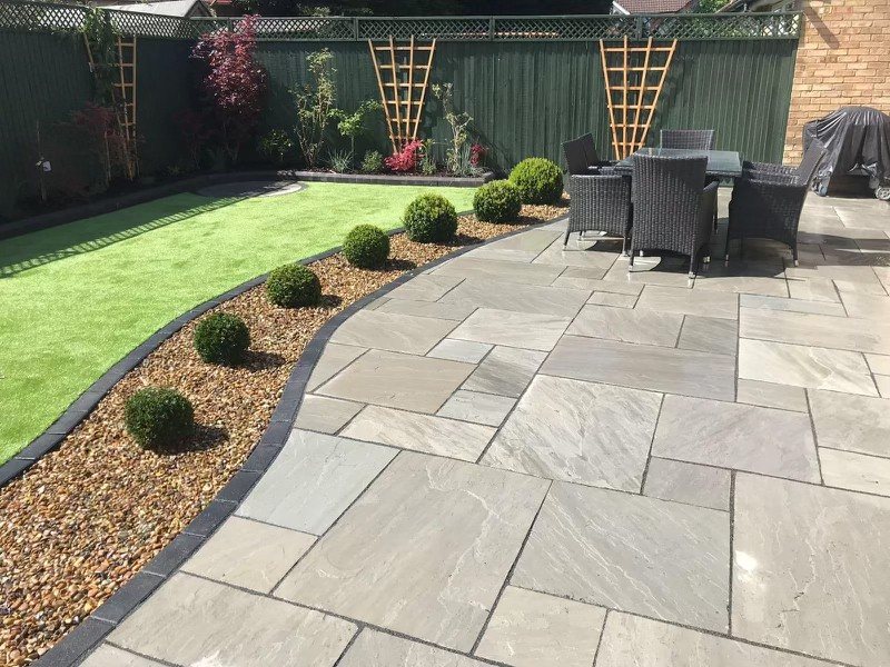 Sandstone Patios project by Stonecrest Paving and Landscaping