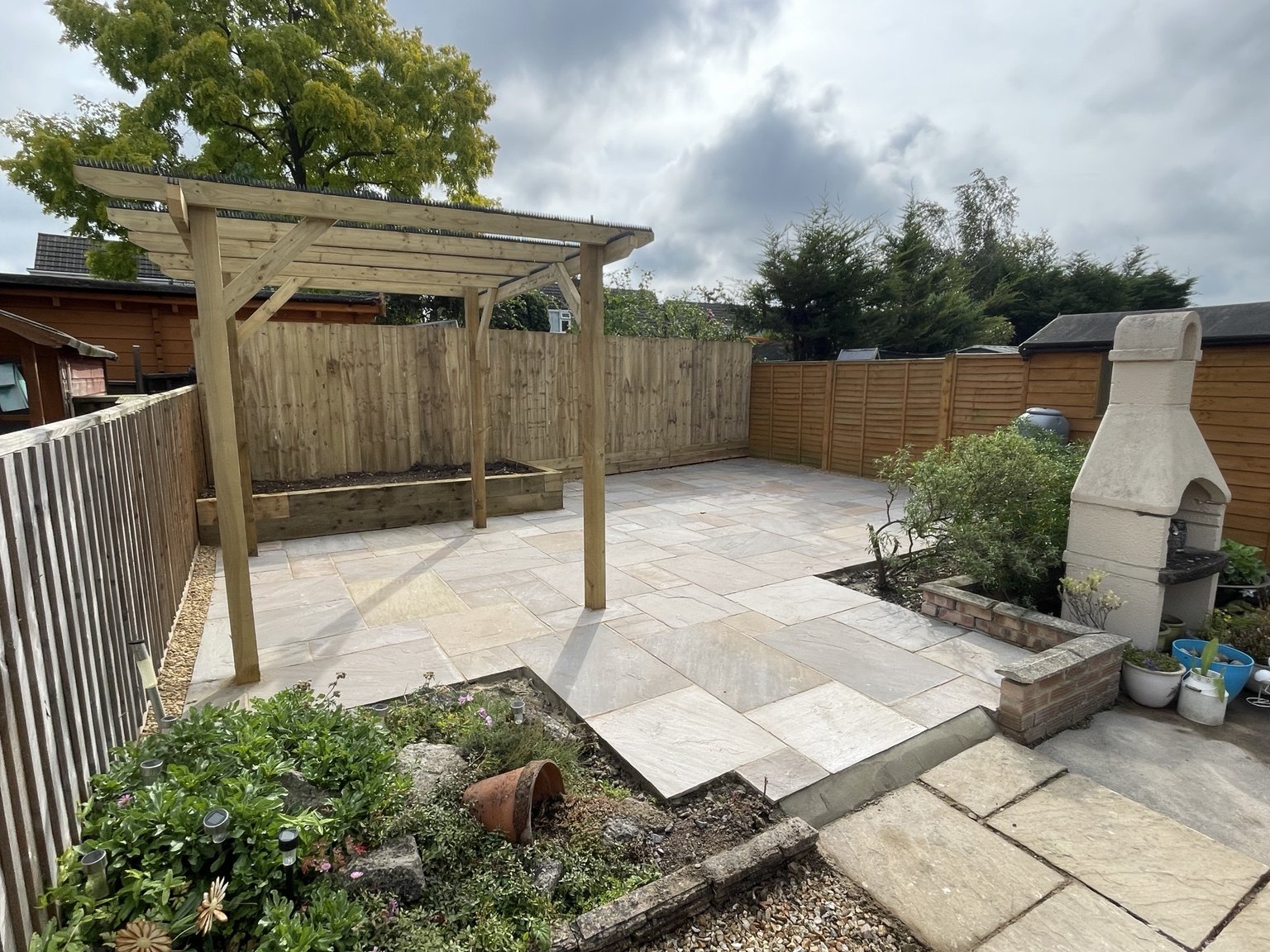 Sandstone Patios project by Stonecrest Paving and Landscaping