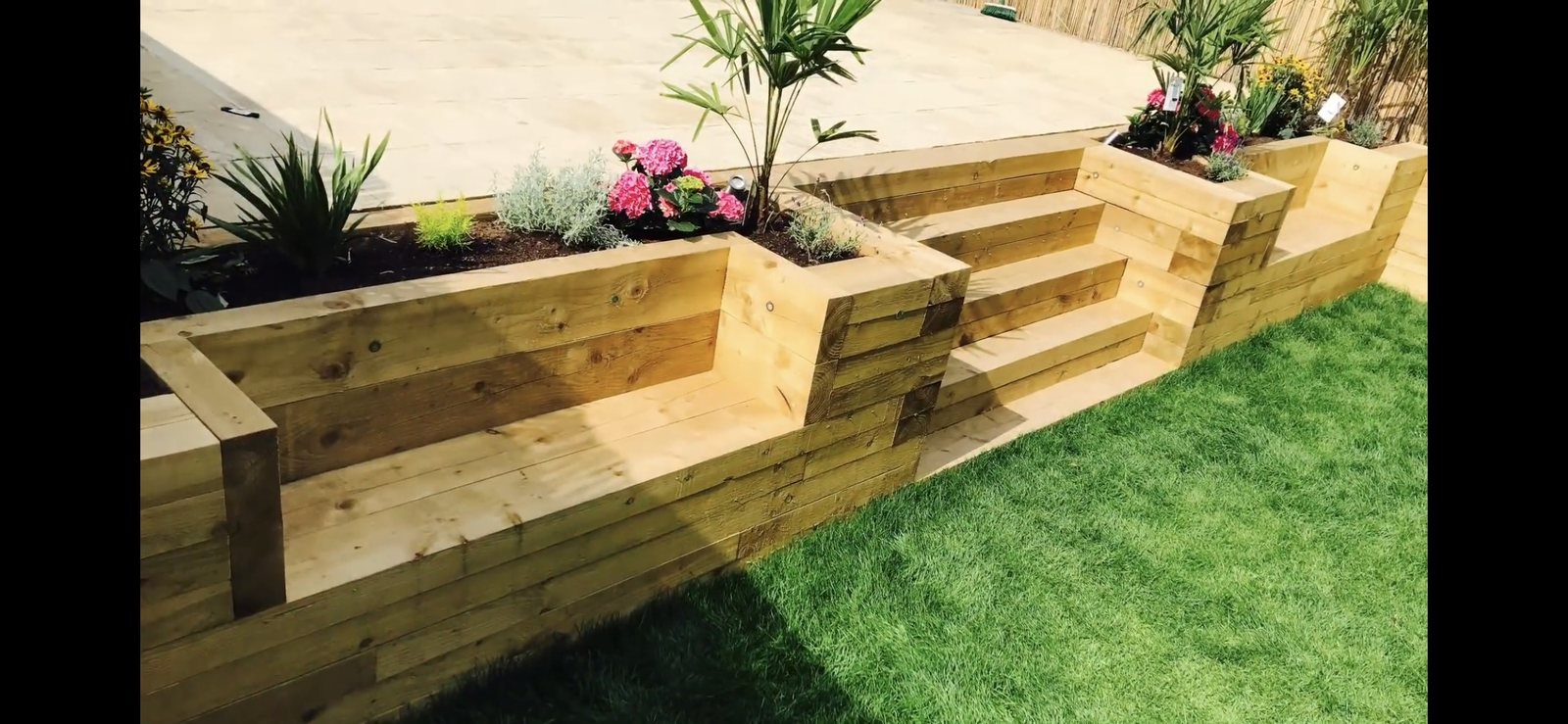 Timber Features project by Stonecrest Paving and Landscaping